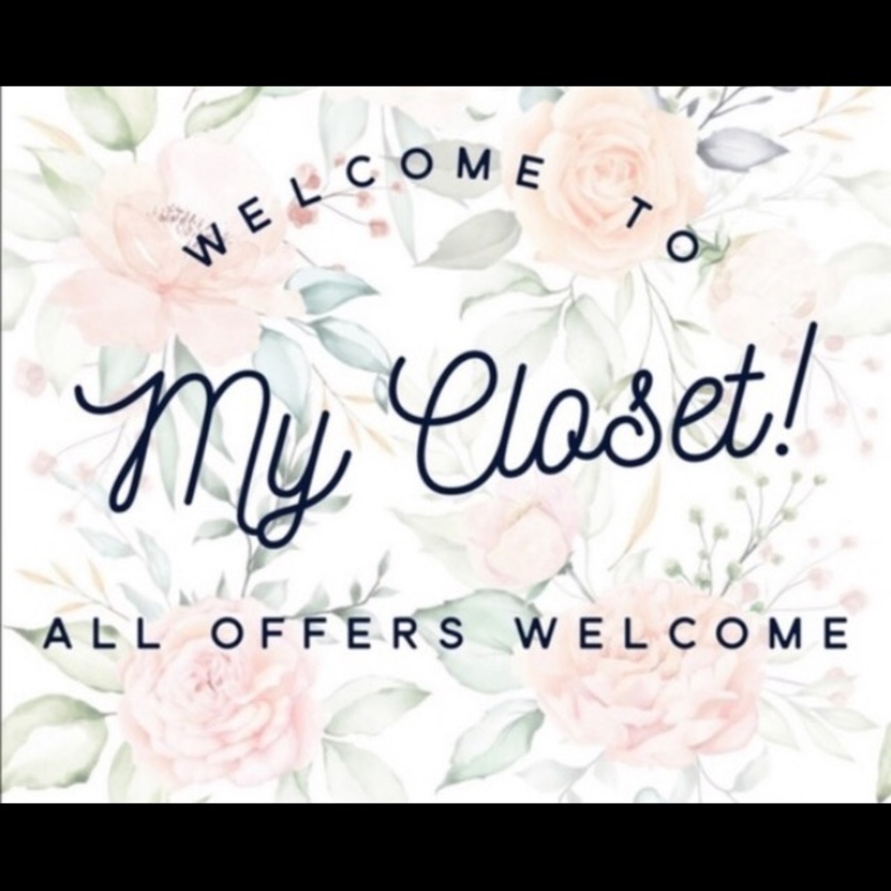 Everything in my closet is welcome to offers!